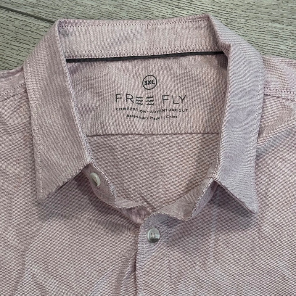 Free Fly Sullivan's Short Sleeve Button Up Mens 3XL UPF 50+ Shirt Outdoors New - Picture 3 of 8